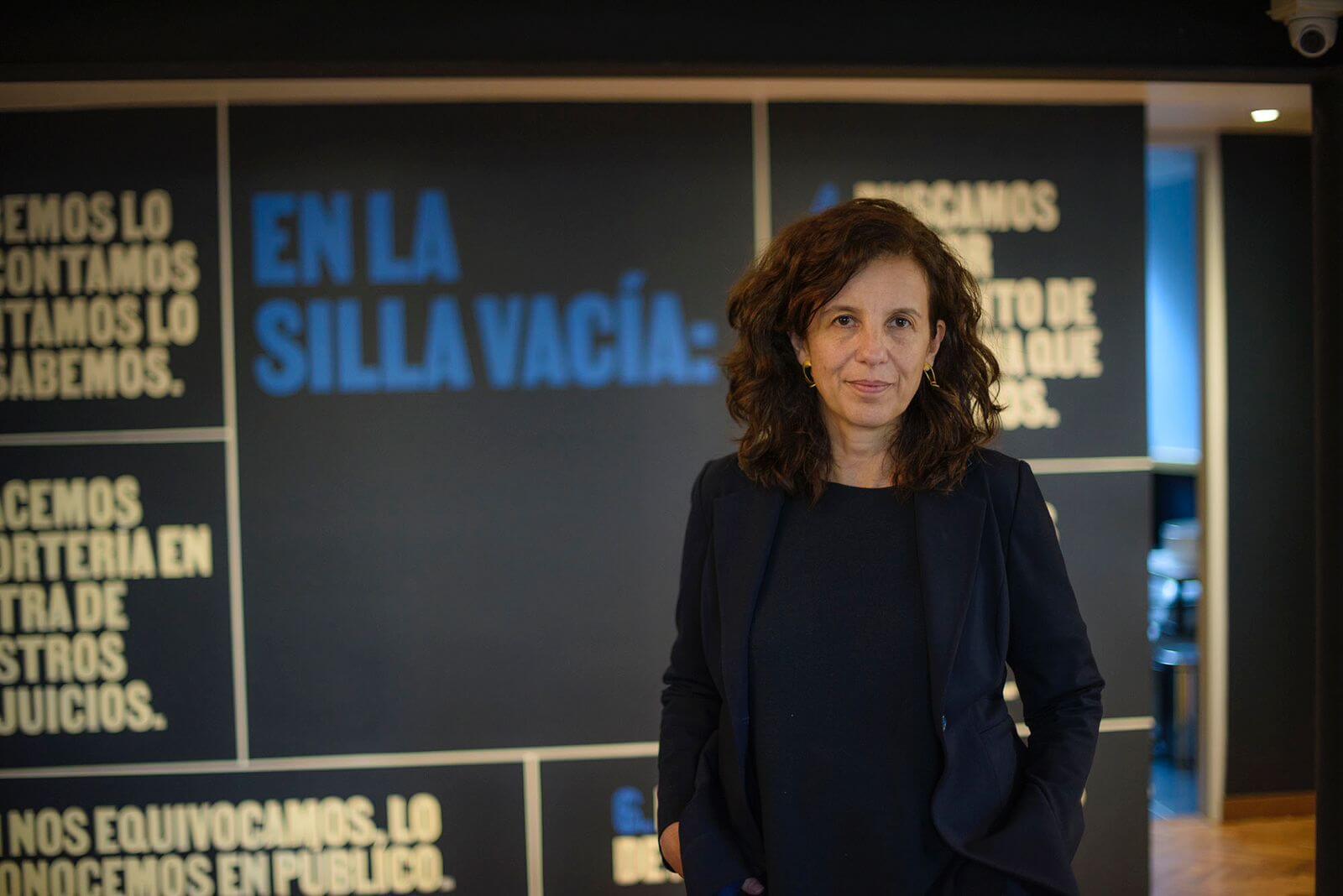 Juanita León, fundadora del medio digital colombiano La Silla Vacía.